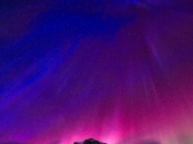 Beautiful  Blue Aurora1 - May 11th KP9G5