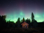 Aurora and Cabin