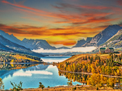 Waterton National Park in Fall