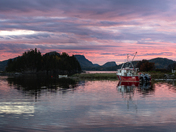 Les lumières du soir sur l’eau