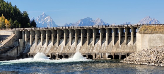 Grand Teton National Park, Jackson Lake Dam
