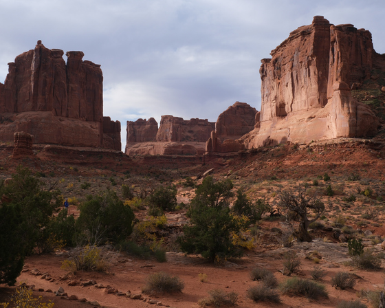 Arches National Park, Park Avenue trail