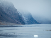 Zodiac in Powel Inlet, Nunavut