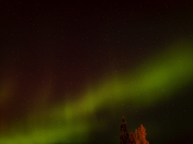 Northern Lights And Stars