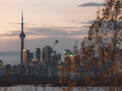 Post-sunset skyline! From the beautiful TTP!