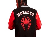 Miles Morales Spiderman Varsity Jacket