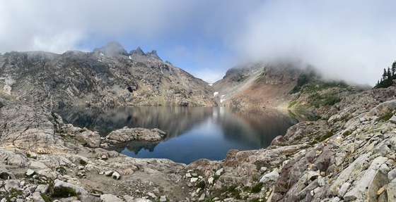 Foggy Lake / Gothic Basin
