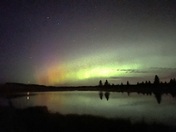 Big Dipper and Aurora