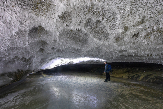 Castner Glacier Ice Cave