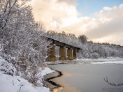winter on Lake Huron 