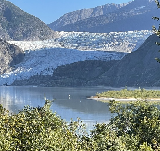 Mendenhall Glacier in the Tongass National Forest