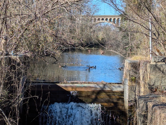 George Washington's Arch (canal path)