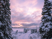 Sunset at Little Cobbs Pond