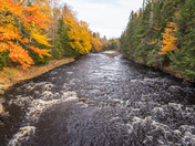 Along the autumn river 