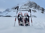 Taking a Break at Bow Lake