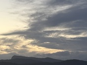 BC ferry at dusk
