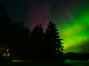 Northern Lights over Egmont BC