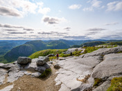 Hiking in another world in Charlevoix, Quebec