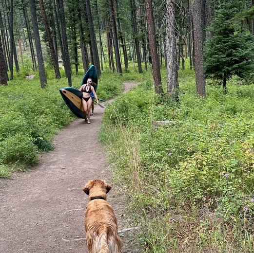 Holland Lake/Flathead National Forest