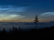 Noctilucent Clouds Pano 