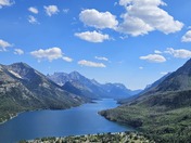 Waterton facing South to Montana
