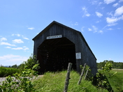 Old covered bridge, New Brunswick.