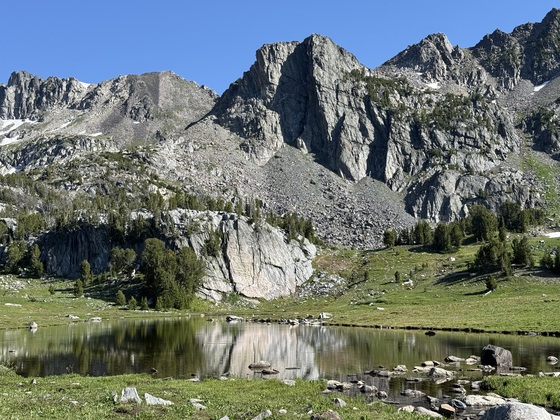 Beehive basin in Custer Gallatin National Forest 