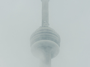Foggy CN Tower