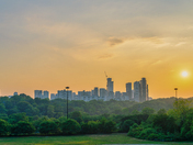 Sunset at Riverdale Park
