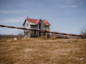 Abandoned House North of Singhampton, Ontario in the Grey Highlands.