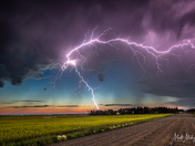 Lightning Photos from Alberta.  