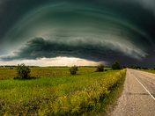 Storm chasing in Alberta