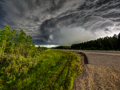 Storm chasing in Alberta