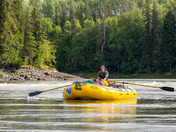 Sunset on the Babine River