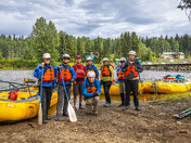 Rafters on the Babine River