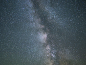 Milky way in Kananaskis