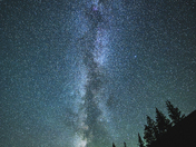 Milky way in Kananaskis