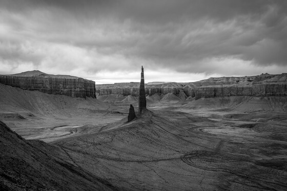 Hanksville, undeveloped BLM land
