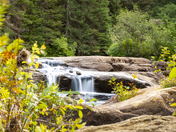 Early Autumn Waterfall