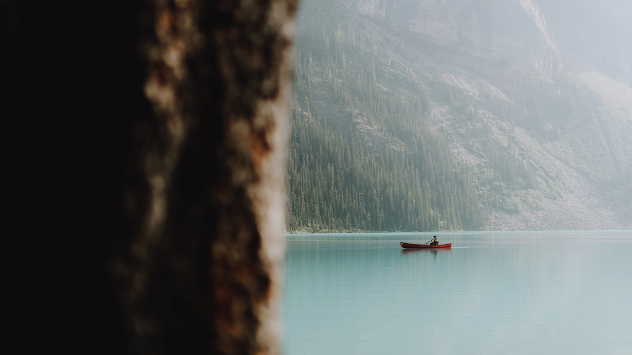 Canoe Portrait in Colour