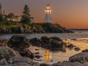 Greens Point at dusk