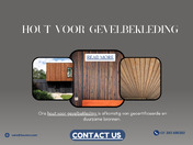 Hout Voor Gevelbekleding