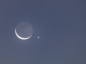 Moon and Venus Conjunction Sept 19 2025