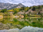Grotto autumn reflections
