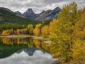 Autumn reflections at Wedge Pond