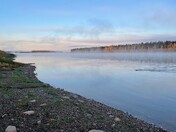 Misty Morning on the Peace River