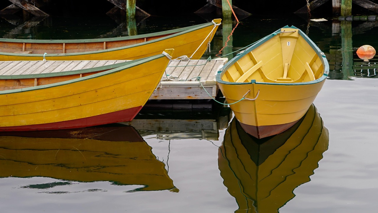 Yellow Boats