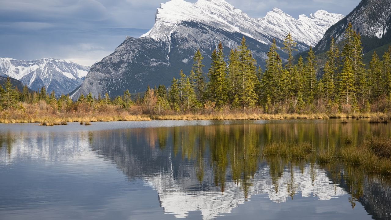 Fall Reflections of Mount Rundle