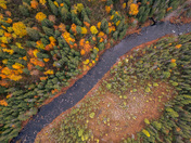 The River from above