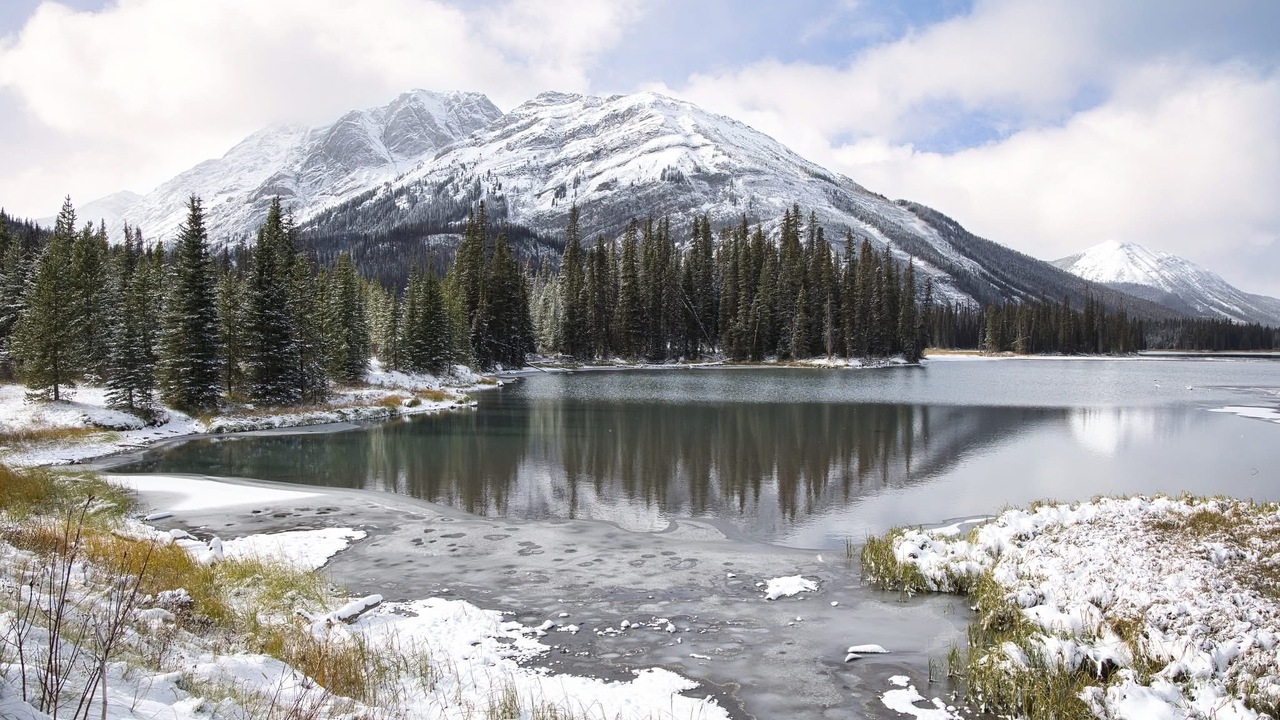 Fresh October Snow in Kananaskis